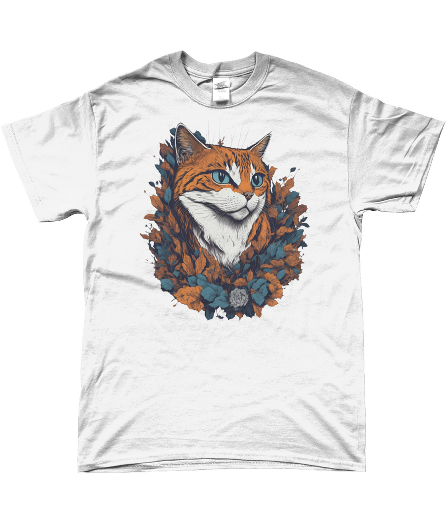 Fans of Catastic "Autumn Orange" Unisex Ringspun T-Shirt