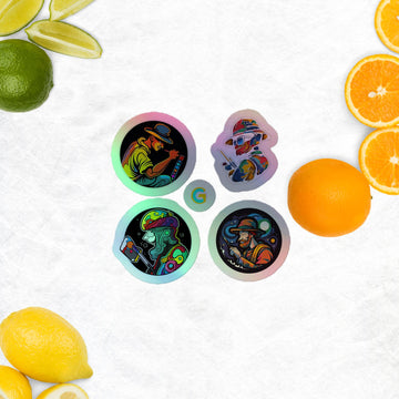 Artist Pack 5 Holographic stickers