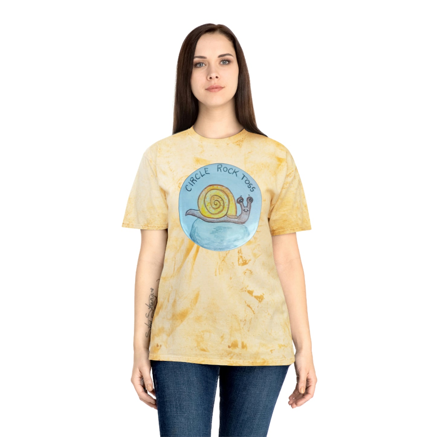 Circle Rock Toss Color Blast T-Shirt