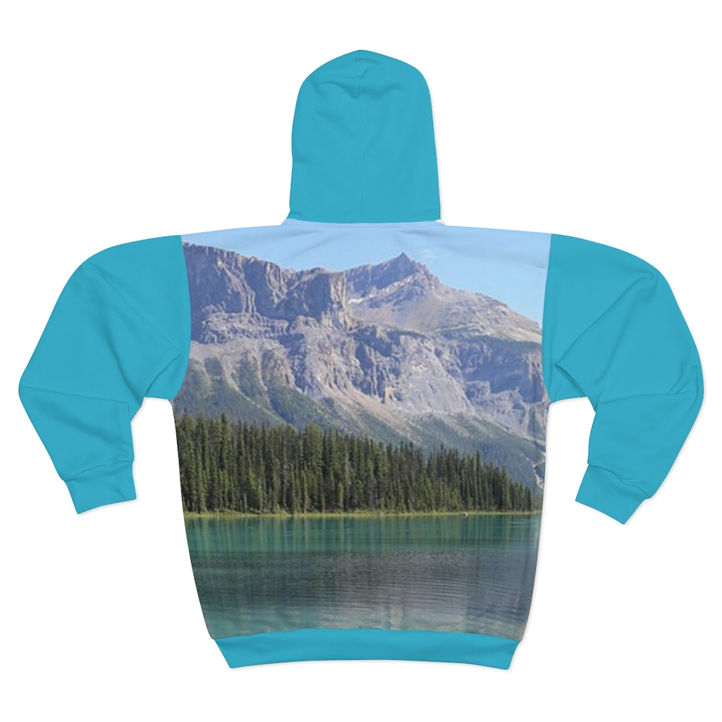 Unisex Zip Hoodie (GC LOGO) All over print