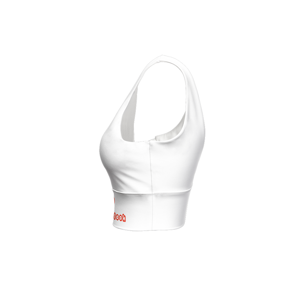 Loving Look Longline V-Shape-Back Sports Bra