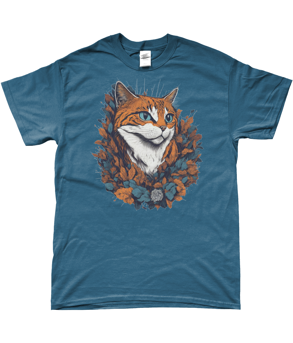 Fans of Catastic "Autumn Orange" Unisex Ringspun T-Shirt