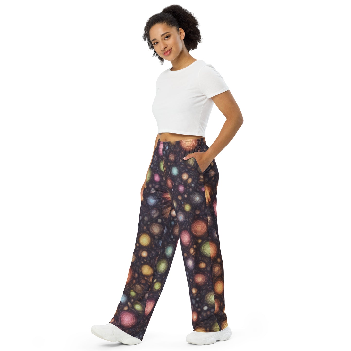 Quantum Luminism S1QL1 unisex wide-leg pants