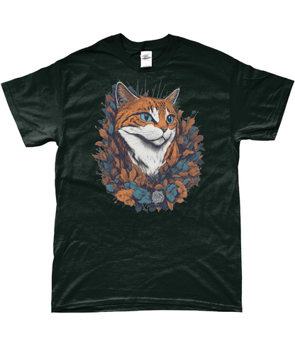 Fans of Catastic "Autumn Orange" Unisex Ringspun T-Shirt