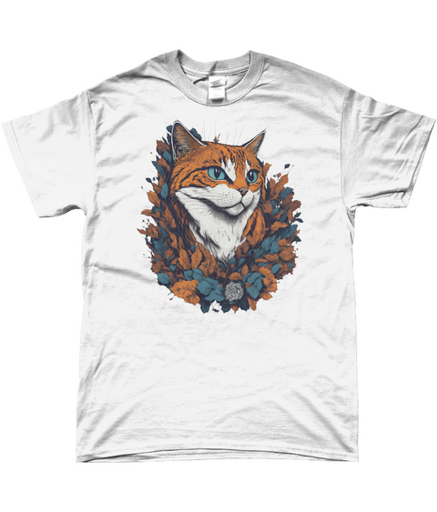 Fans of Catastic "Autumn Orange" Unisex Ringspun T-Shirt