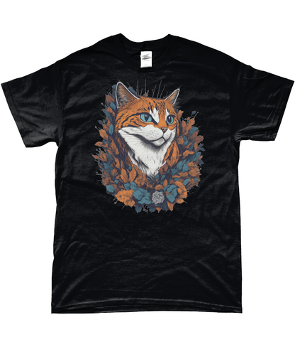 Fans of Catastic "Autumn Orange" Unisex Ringspun T-Shirt