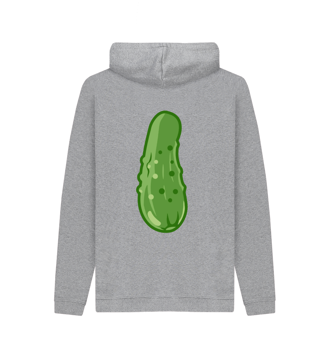 Light Heather Printed Hoody Back