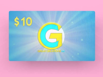 Great Gift Cards (Digital) - Great Creations