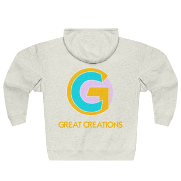 Unisex Premium Full Zip Hoodie (GC) 5 Colors