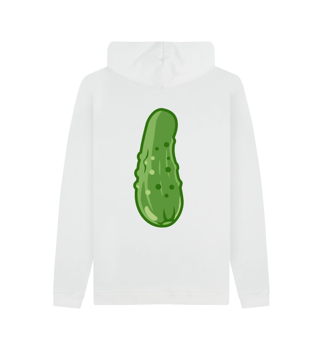 White The Pickle Pullover Hoodie