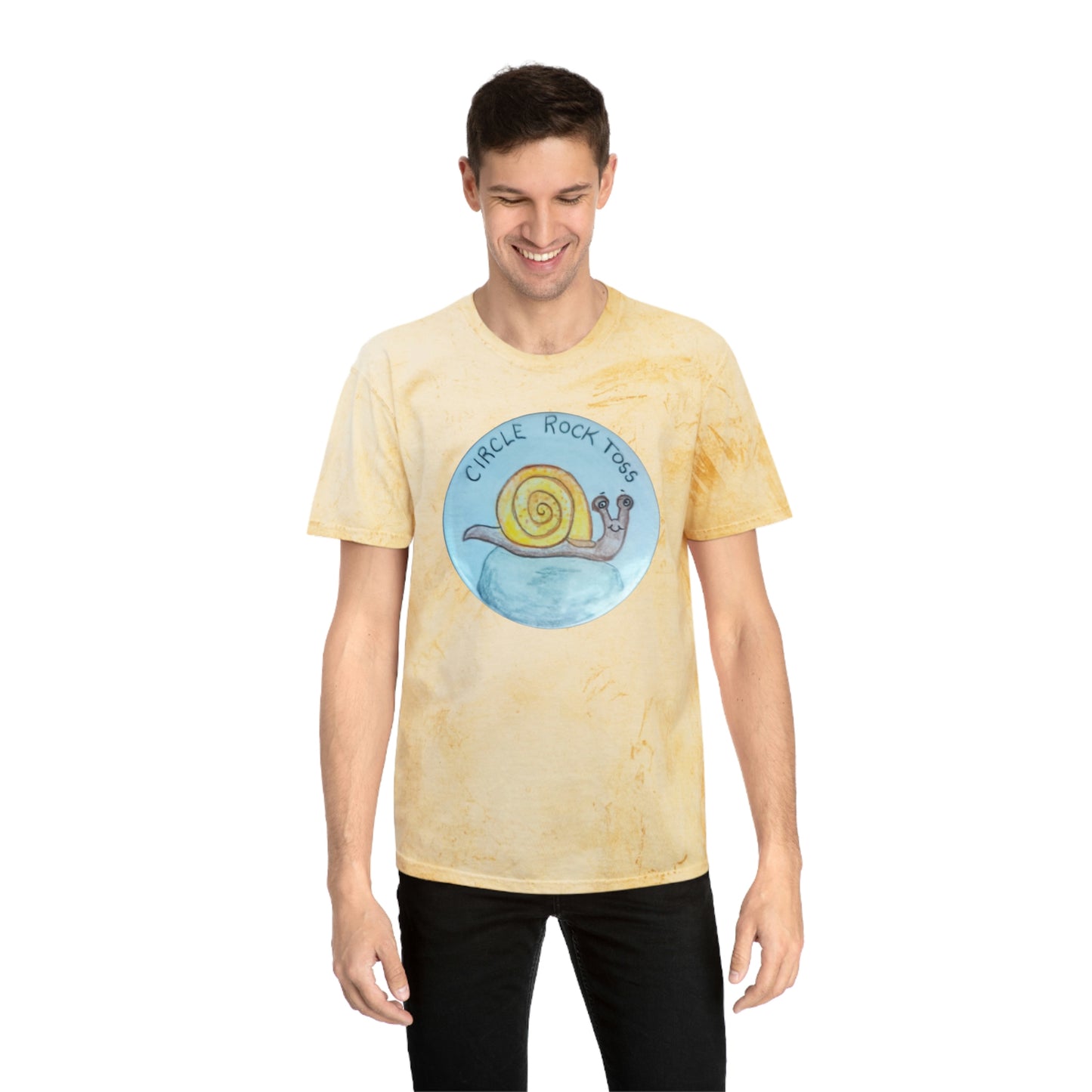 Circle Rock Toss Color Blast T-Shirt