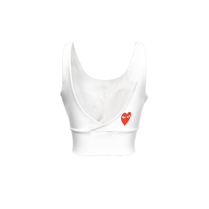 Loving Look Longline V-Shape-Back Sports Bra