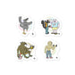 Animal Character Stickers - Great Creations